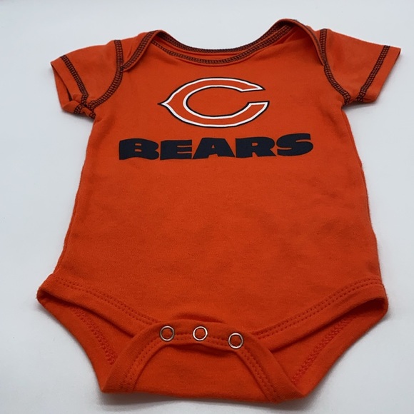 Chicago Bears NFL Football Sports Team Infant Baby Bodysuit Size 0-3 Mon… - Picture 8 of 8